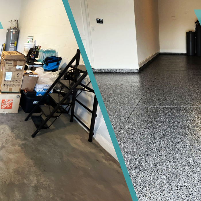Garage - Before and After