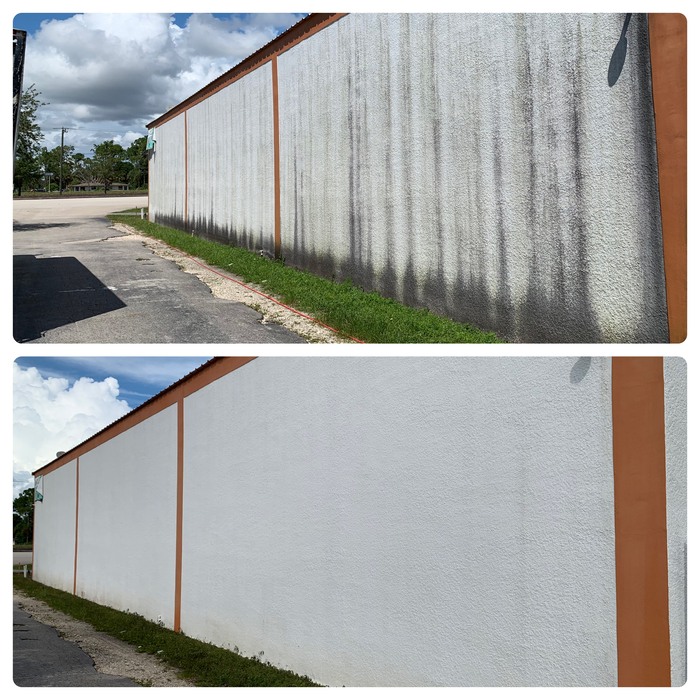 Exterior soft wash