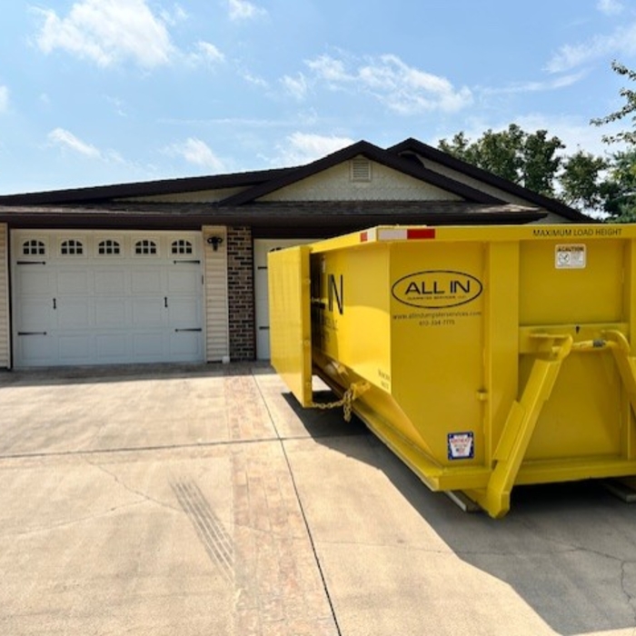 15 yd dumpster