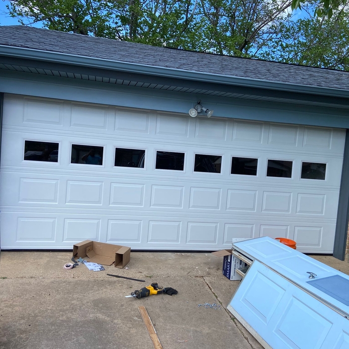 Garage Door got crashed