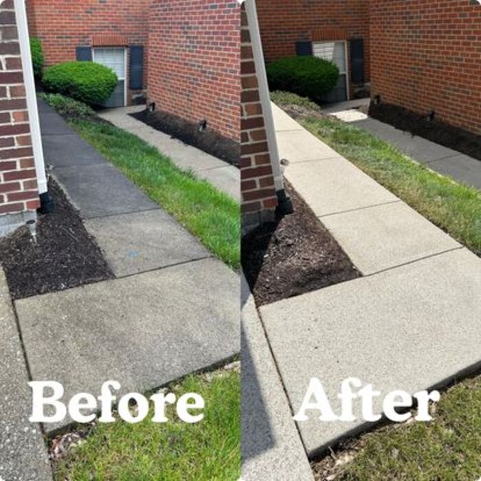 Sidewalk Before &amp; After