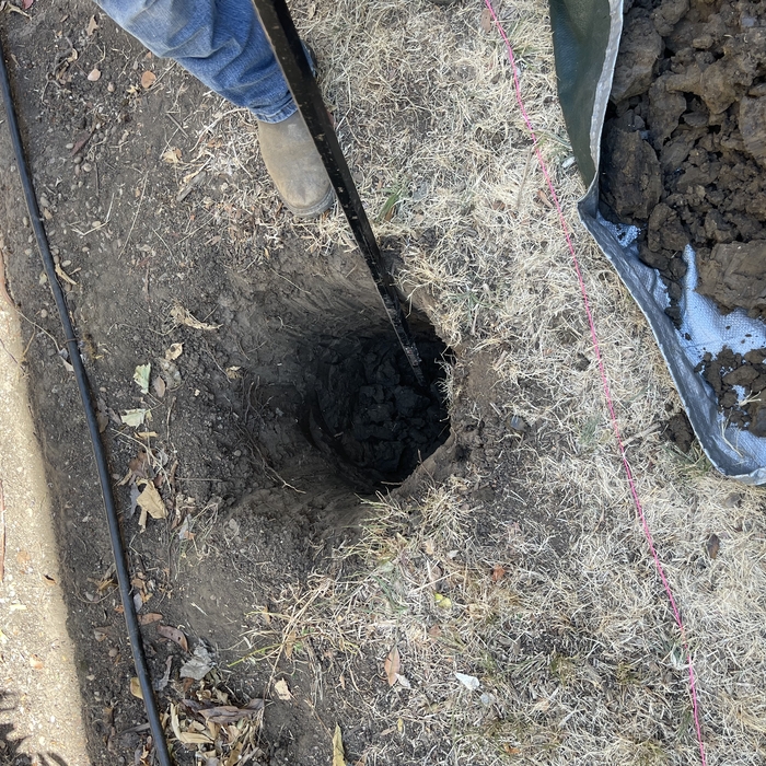 Fence hole