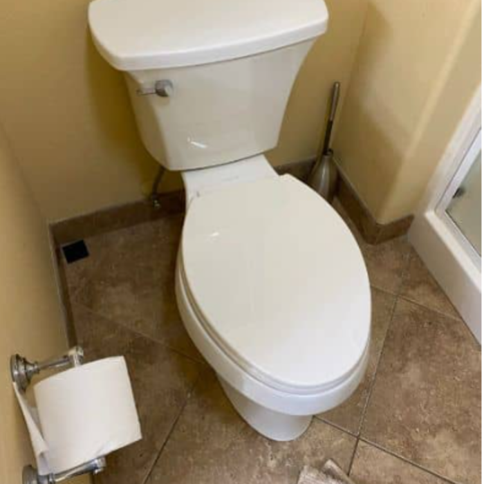 New Toilet Installation