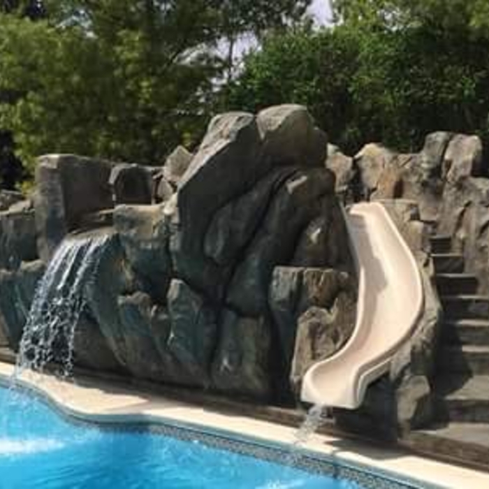 Hand Sculpted Concrete Water Feature