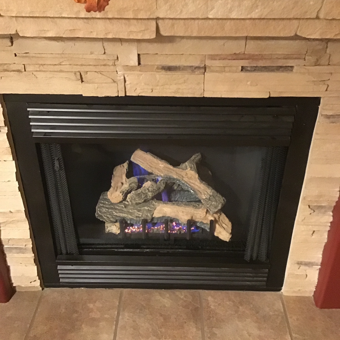 gas fireplace