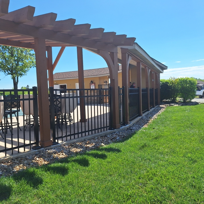 Aluminum fence