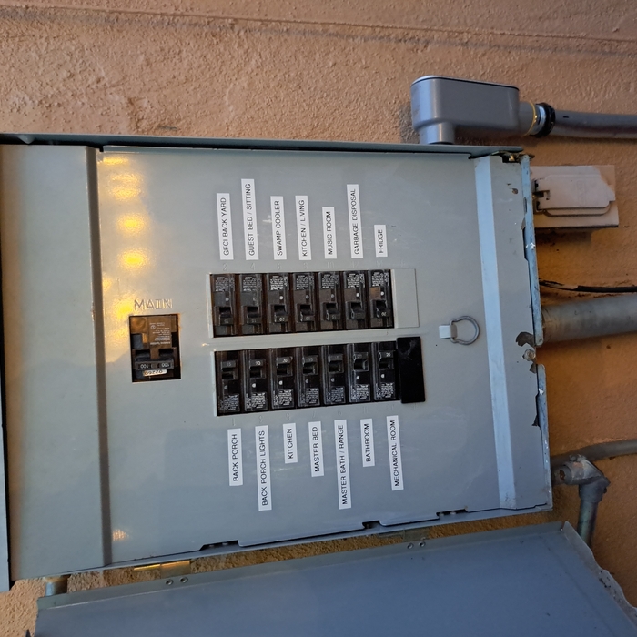 Existing panel