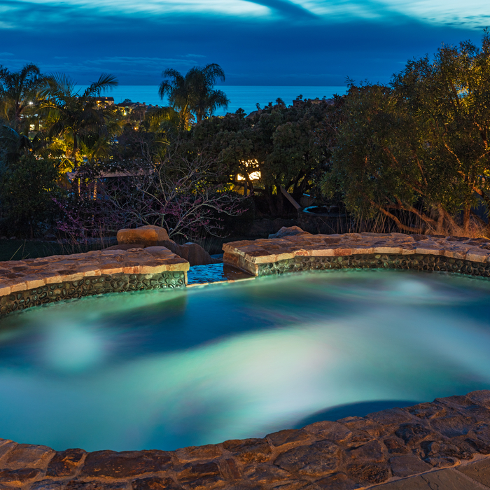 Spa with a view