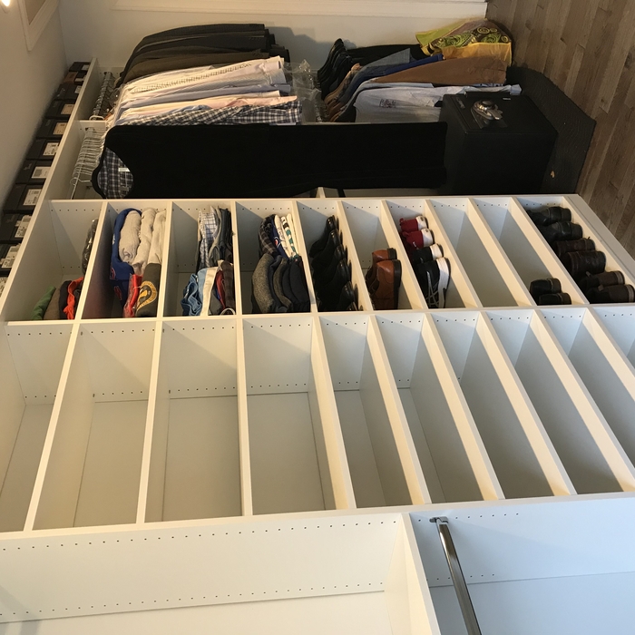 Master closet