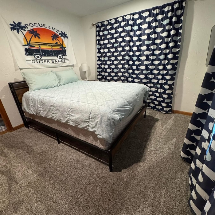 Bed room deep clean
