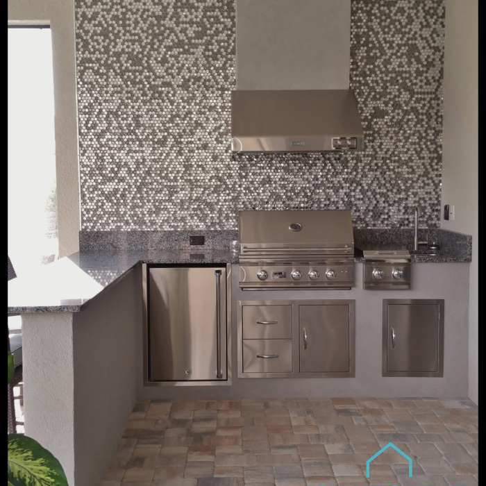 Modern Grill Wall