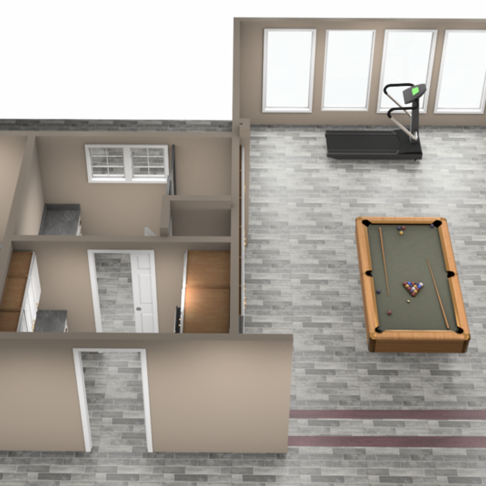 basement rendering