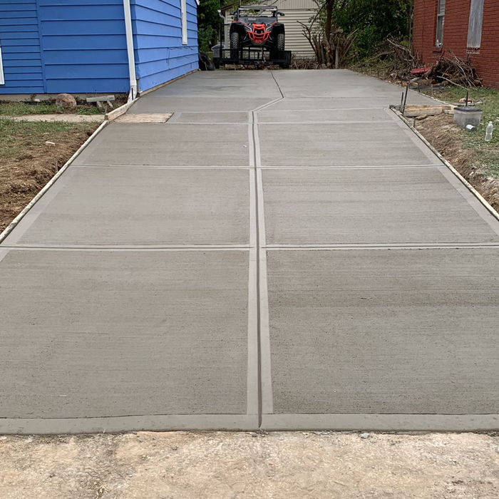 New driveway