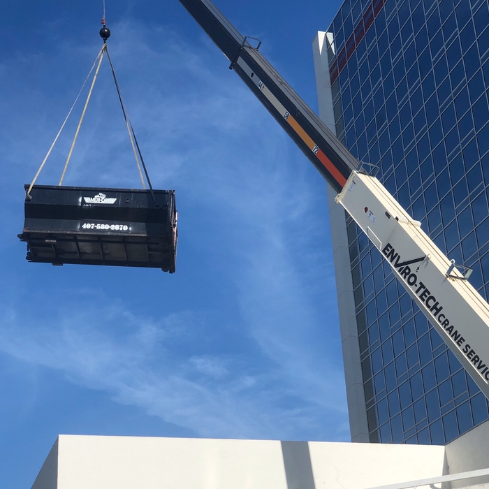 Marriot Rooftop Cleaning
