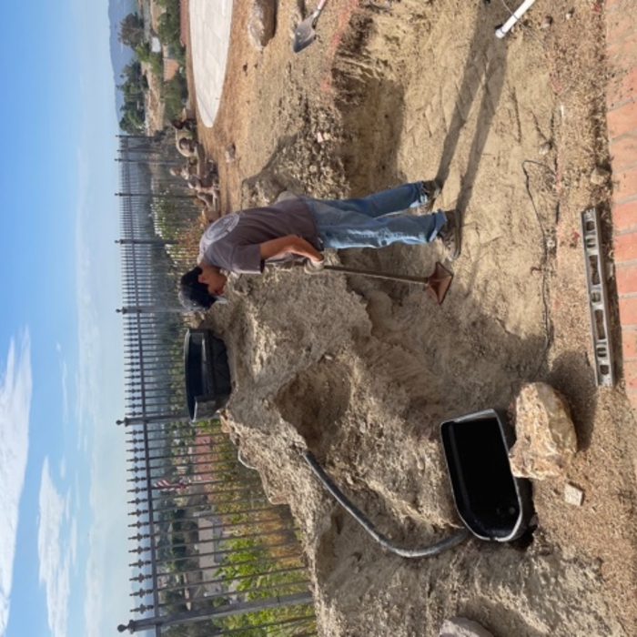 Digging the pond Shahe 8-22