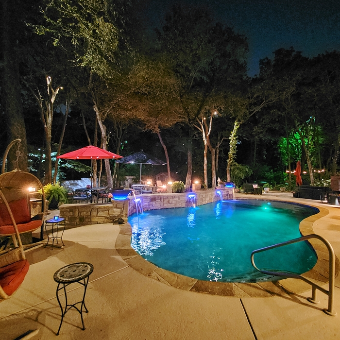 Pool Deck and Exterior View