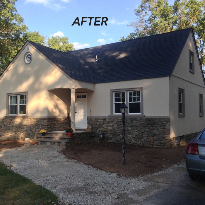 After - New Stucco System