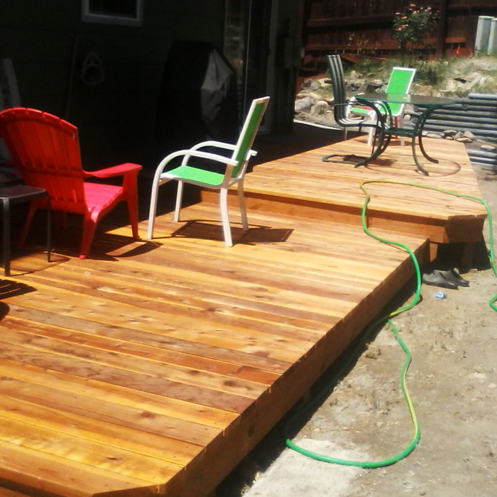 Stained Redwood