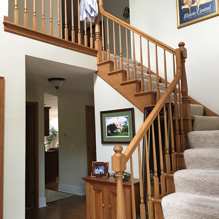 Oak Staircase and trim