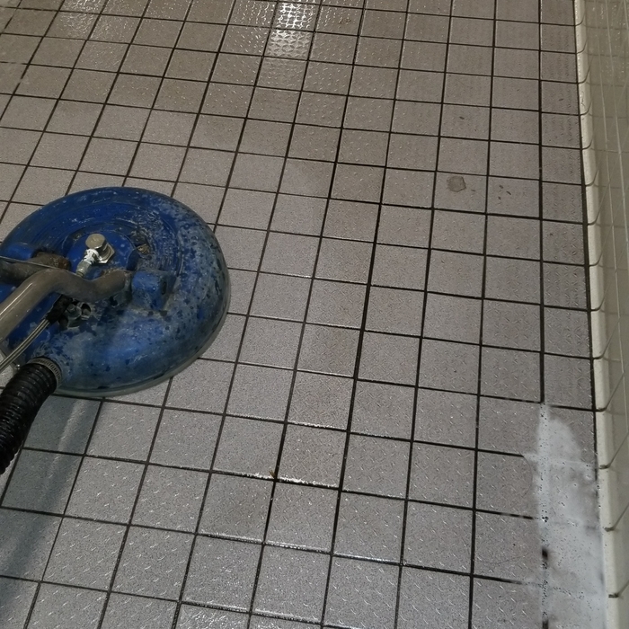 Hot Tub Area Floor