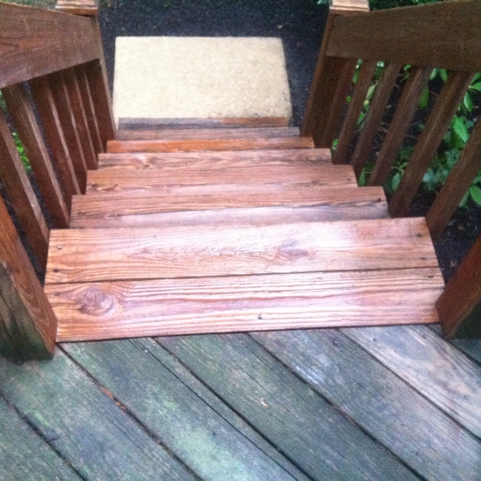 Test Area--Clean Stairs