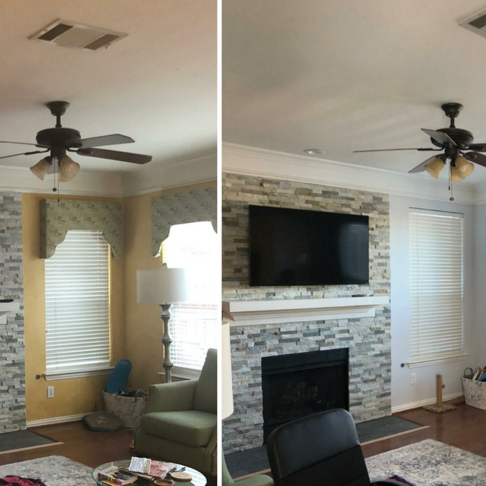 Living room update