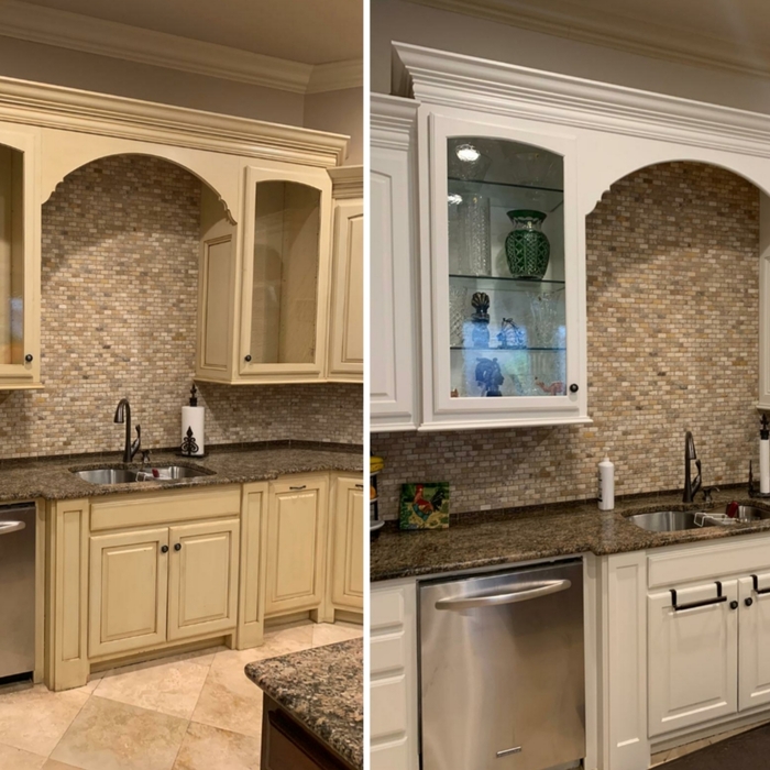 Kitchen cabinets