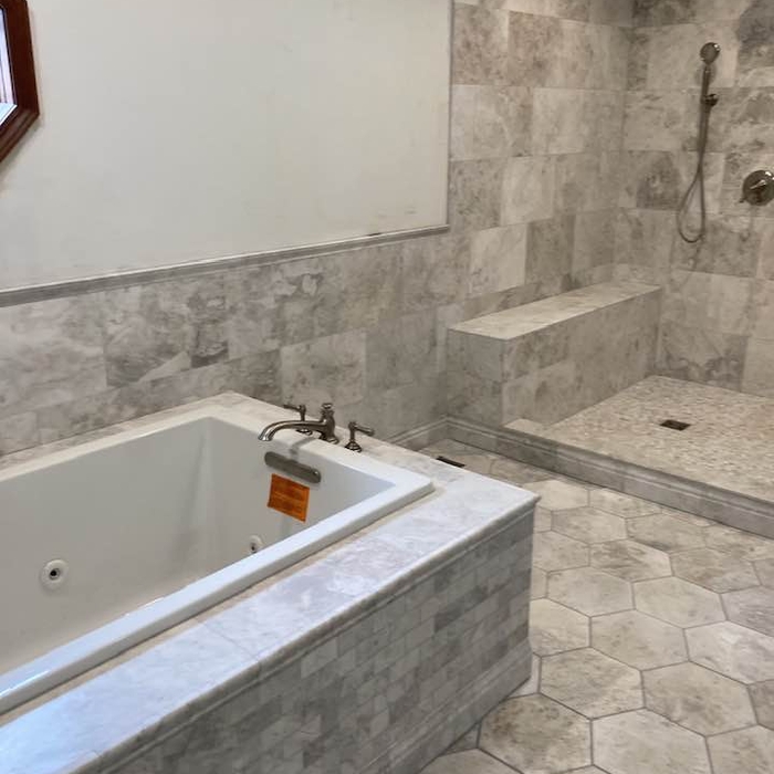 Marble Master Bath