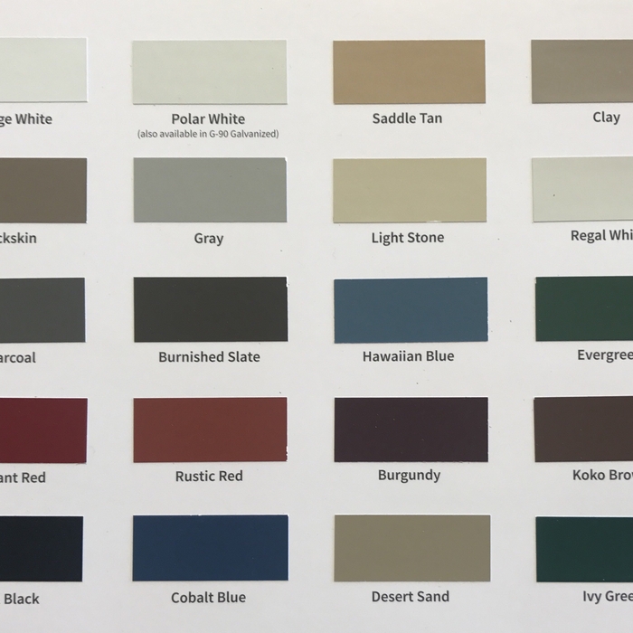 Color Chart