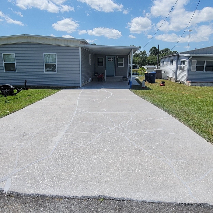 Complete Concrete Driveway Transformation