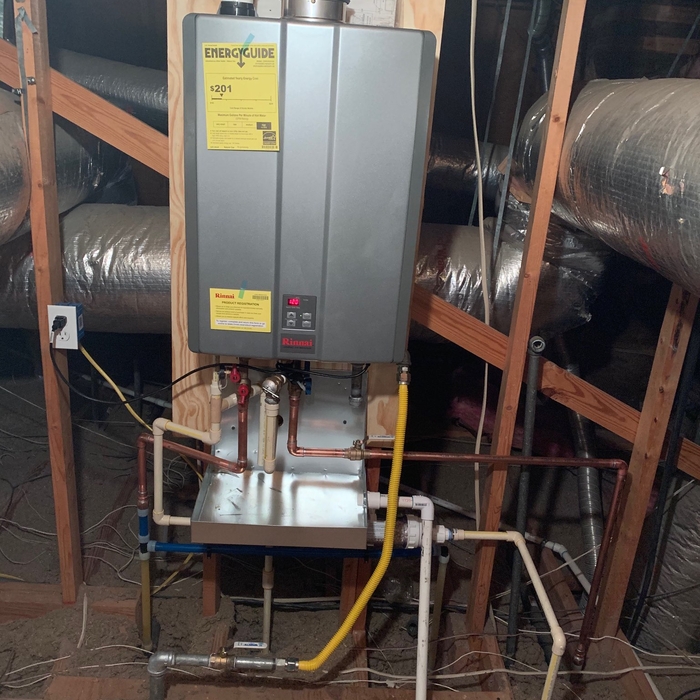 Tankless Water Heater Install