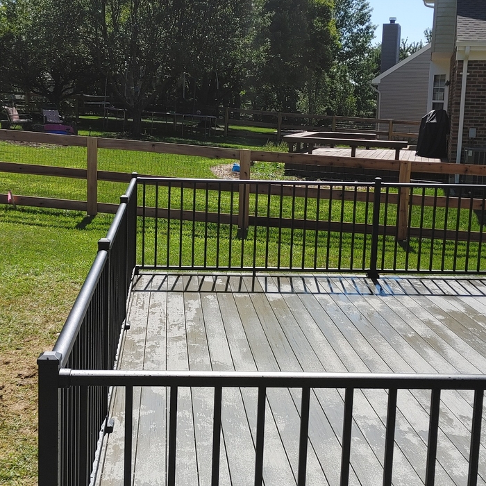 finished composite deck