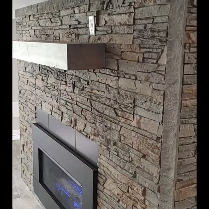 gen stone fire place
