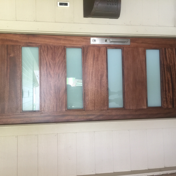 Replaced front door