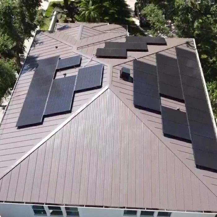 South Tampa Standing Seam New Metal Roof