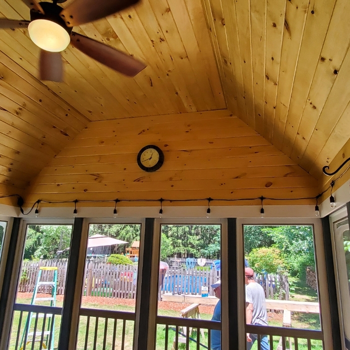 Vaulted ceiling