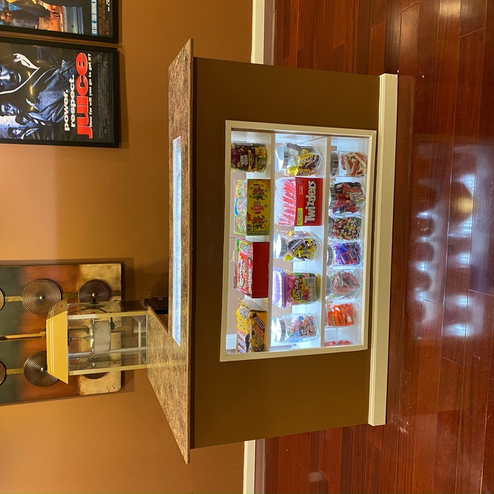 Completed snack bar