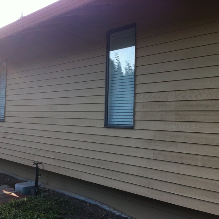  back side of house after