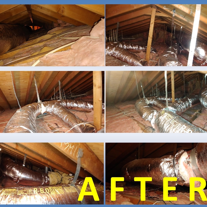 Install new ductwork
