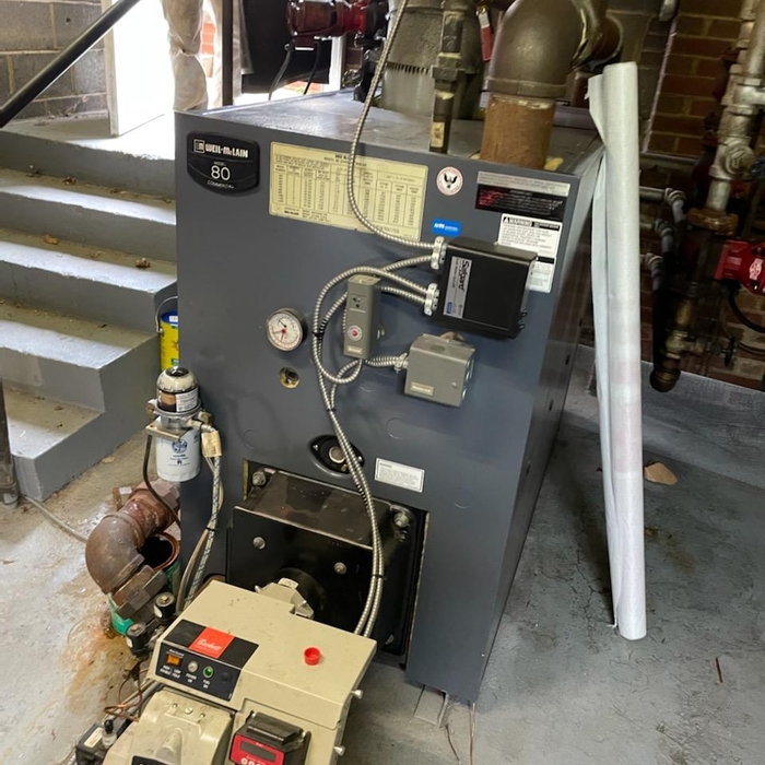 Weil Mclain boiler from a couple years ago