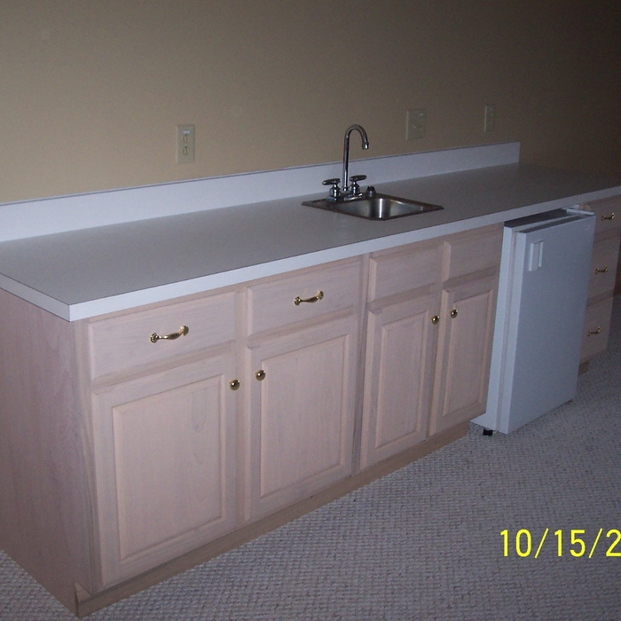 New cabinets