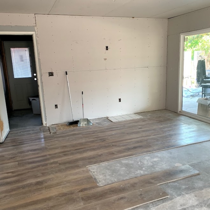 Luxury Vinyl Floor Installation