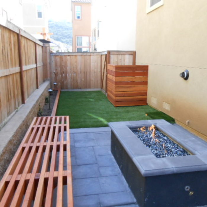 small yard