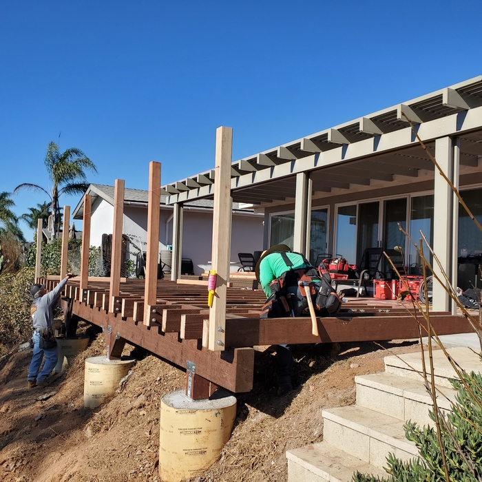 New Deck with Permits