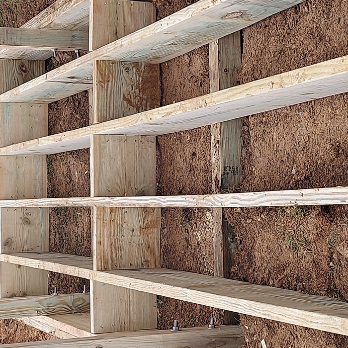 Framing for landing and ramp