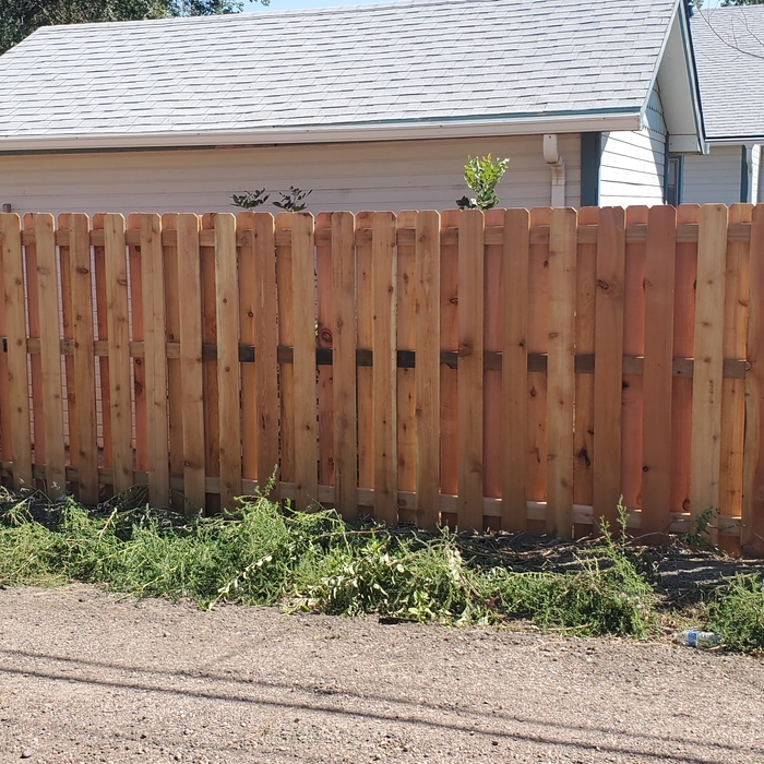 New Cedar Fence