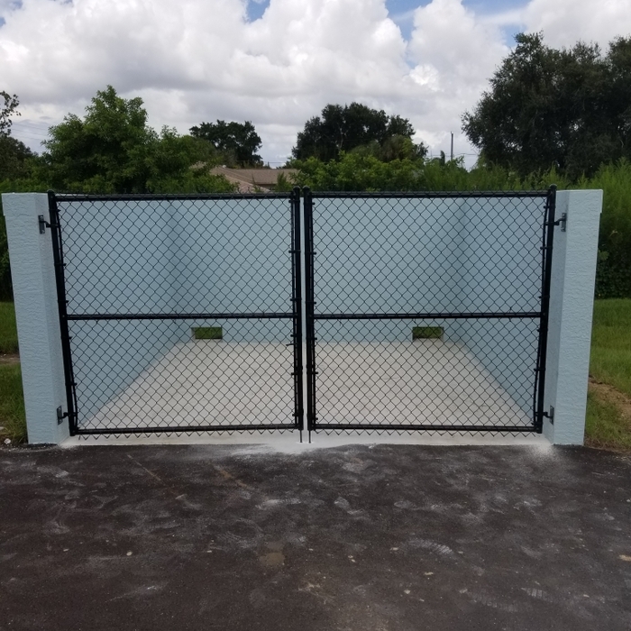 12&#39; DUMPSTER GATES