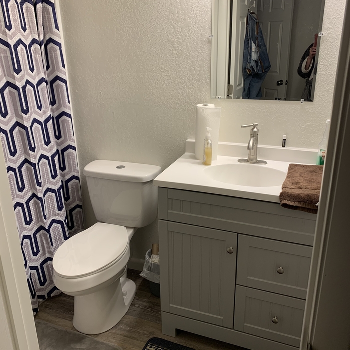 NEW BATHROOM