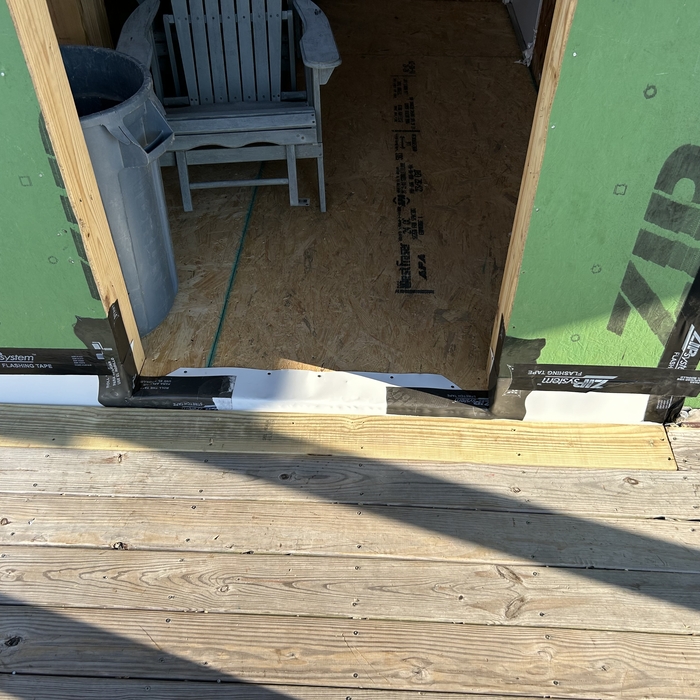 Door flashing
