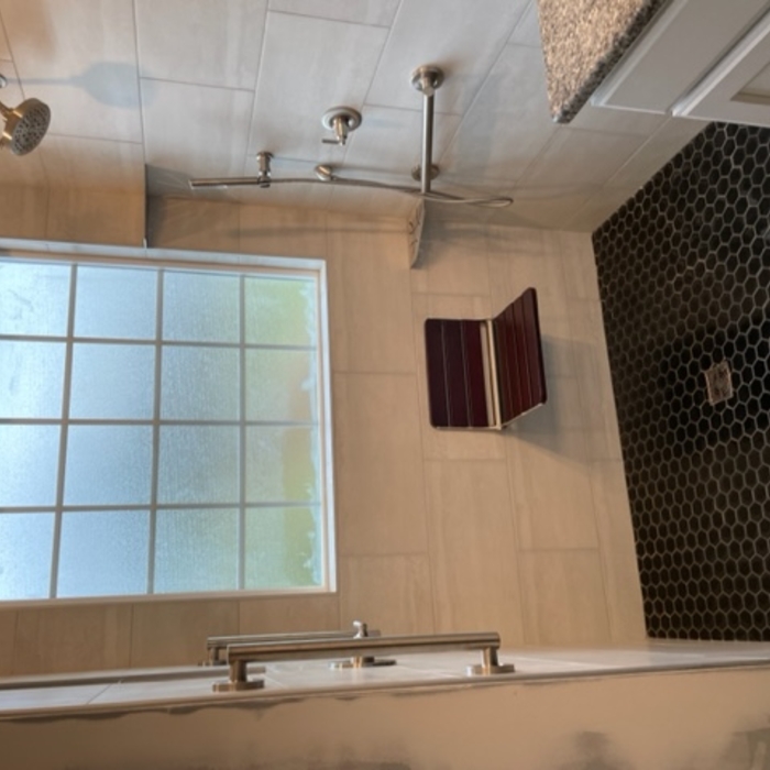 walk in shower